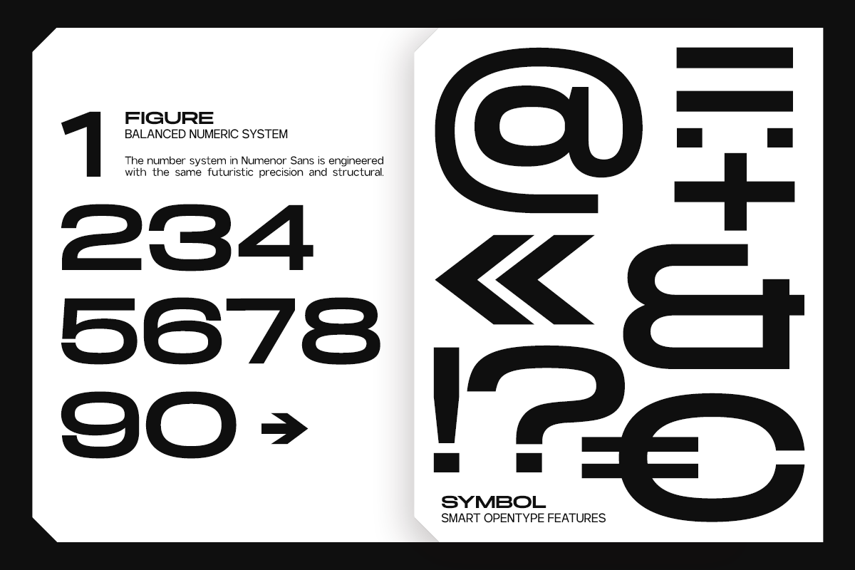GC Nomenor – Modern Expand Sans, a Sans Serif Font by Glyphonic (Photo 5 of 15)