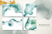 Watercolor & Gold Leaf Branch, a Decorative Illustration by Papatongartist (Thumbnail 6 of 12)