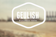Geulish Onepage Model Agency Theme, a WordPress Template by Tetuko Themes (Thumbnail 1 of 5)