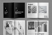Architecture Portfolio Layout, a Brochure Template by ContestDesign (Thumbnail 2 of 3)