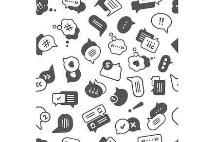 messages likes pattern. notification
