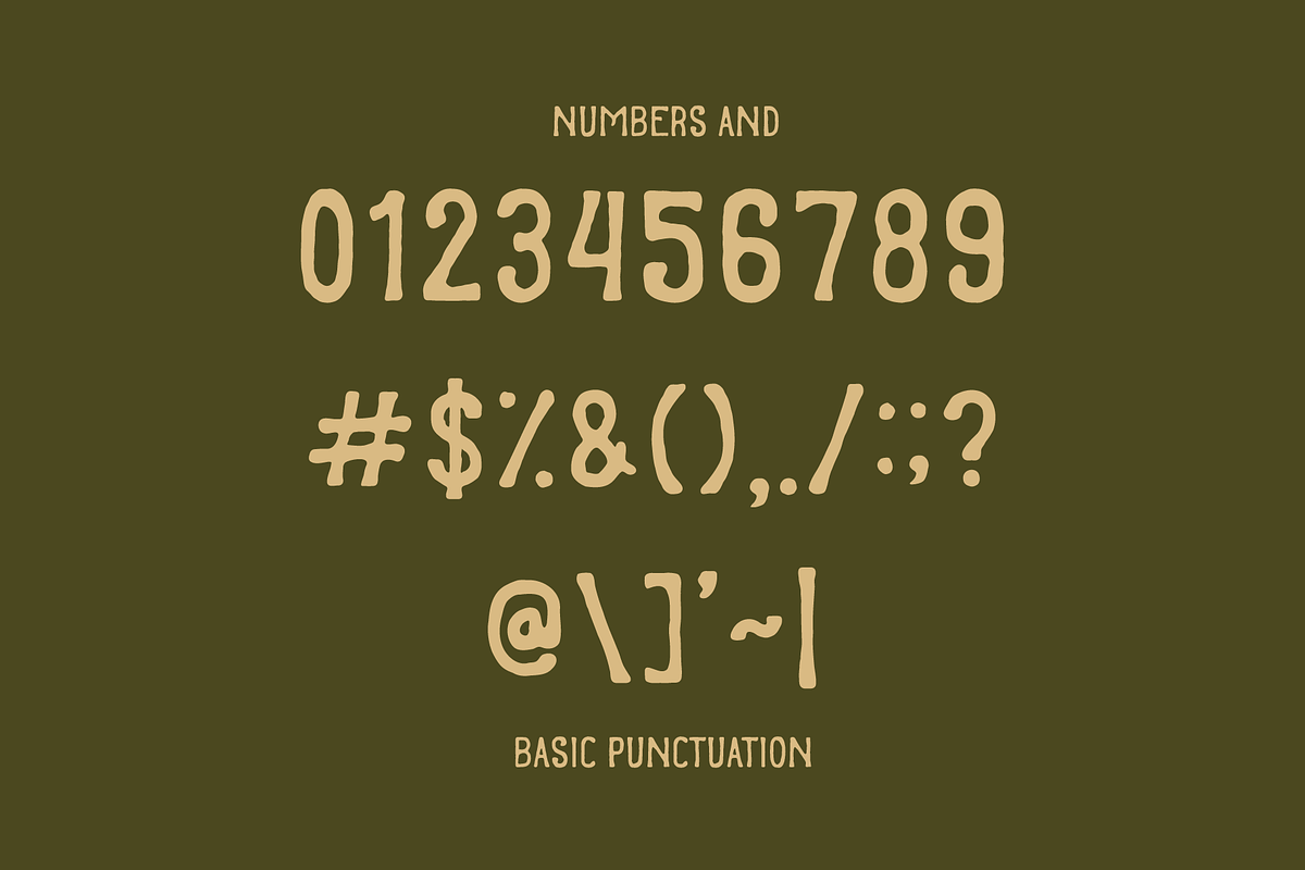 SFC Camel Track, a Sans Serif Font by Skilline Supply Co. (Photo 5 of 8)
