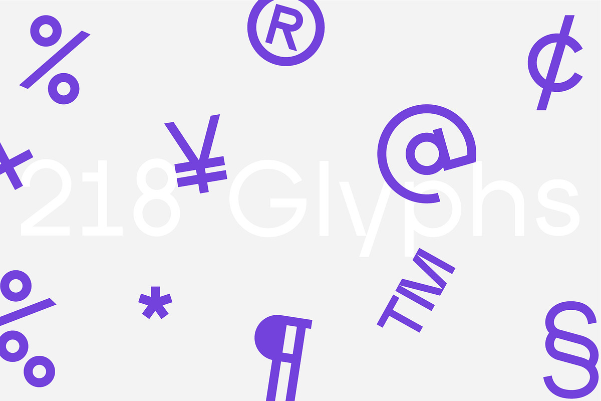 Enzyme - Display typeface font preview 3