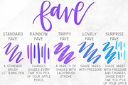 Go Wild Procreate Lettering Brushes, a Brush Add-On by Nap Time Design Co. (Thumbnail 4 of 4)