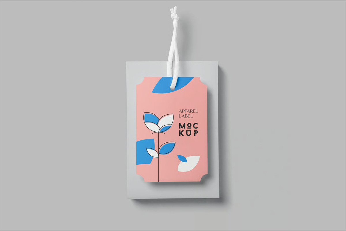 Clothing Apparel Label Mockups, an Advertising Mockup by megostudi0 (Photo 5 of 6)