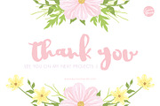 Pink Flower Baby Shower - Summer Set, an Illustration by Euonia Meraki (Thumbnail 10 of 10)
