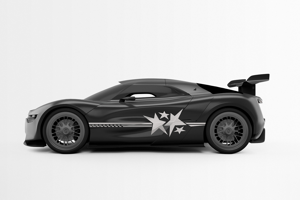 57 Sport car decal stripes, an Object Graphic by BonkiStudio (Photo 9 of 14)