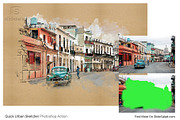 Urban Sketcher Photoshop Action, an Action Add-On by SlideSalad (Thumbnail 22 of 31)