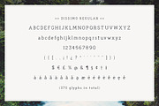 Dissimo Font Family (8 fonts), a Font by Verg Shop (Thumbnail 13 of 24)