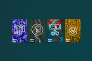 Rate Cut | 16 Thin Line Icons Set, an Outline Icon by Alex Blogoodf (Thumbnail 12 of 15)