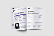 Project Competitor Analysis Template, a Brochure Template by TMint Play (Thumbnail 7 of 8)