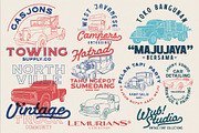 Northville Vintage Font Collections, a Serif Font by wubstudio (Thumbnail 2 of 21)