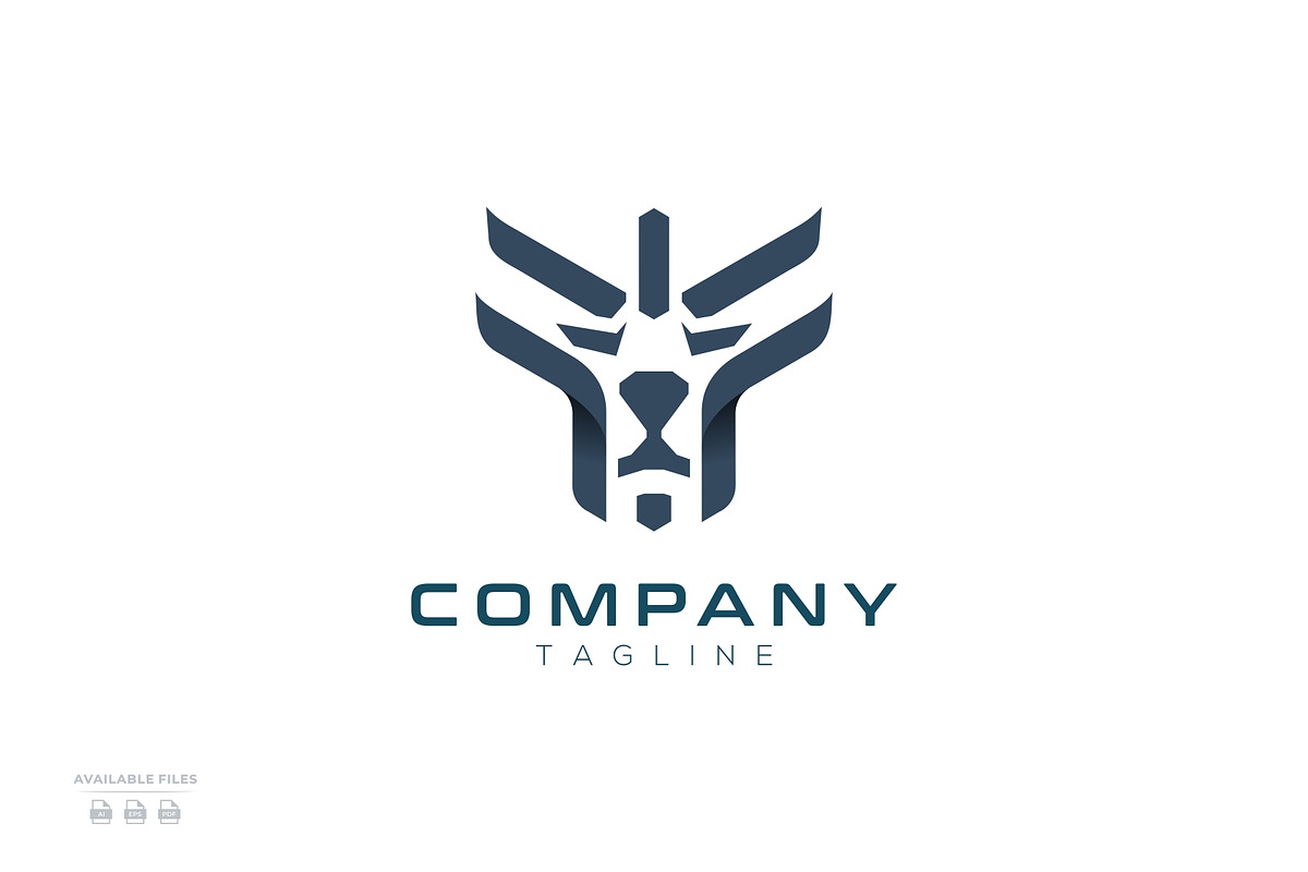 Lion Modern Logo Design, a Branding & Logo Template by mhafifuadi