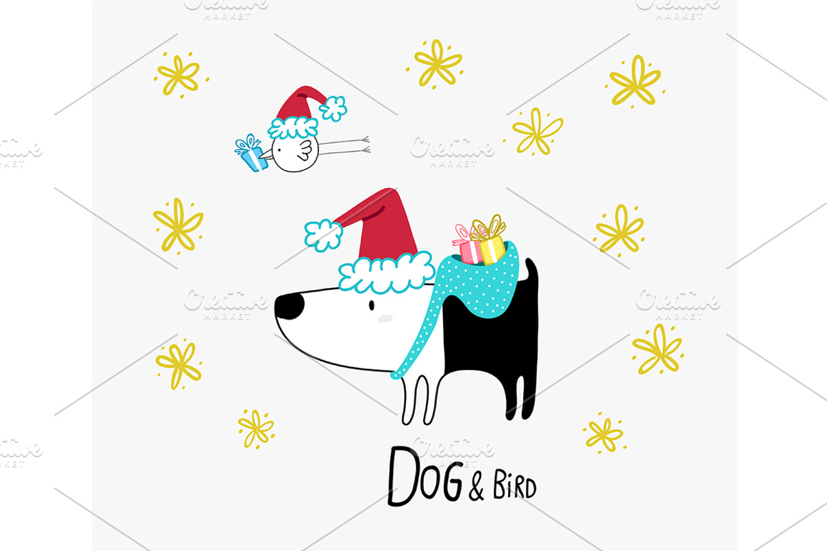 Dog & Bird Collection 3, an Animal Illustration by Irene Loal (Photo 11 of 11)