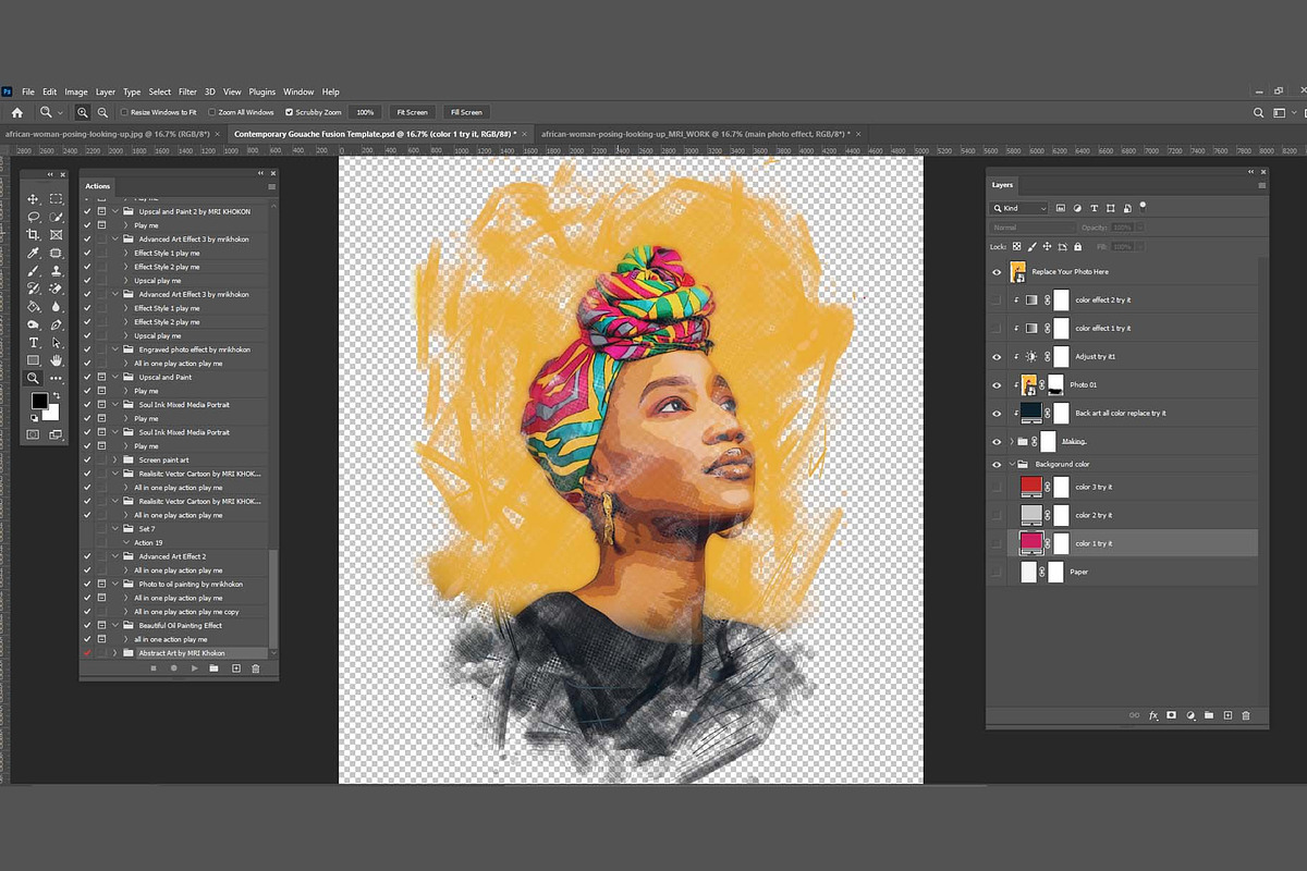 Automated Photoshop Painting Effect, a Preset Add-On by MRI STUDIO (Photo 4 of 29)
