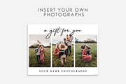 Photography Gift Certificate, a Card Template by DesignStudioTeti (Thumbnail 3 of 9)