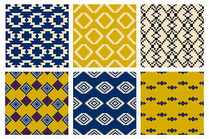 30 Southwestern Navajo Patterns Pack