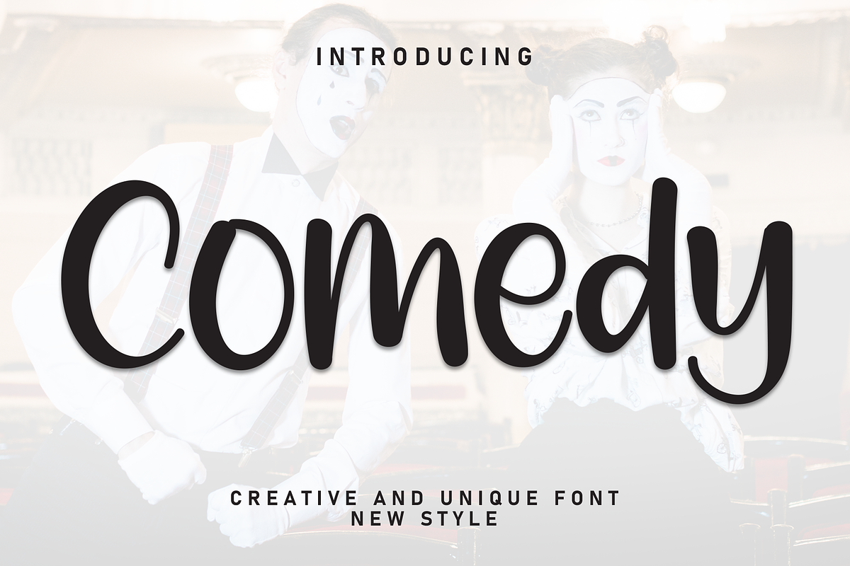 Comedy | Script Font, a Script Font by Scratchones (Photo 1 of 8)