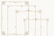 Vintage Gold French Ornamental Set, a Decorative Illustration by AlenaVlasko stock Market (Thumbnail 5 of 9)