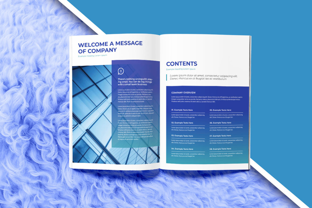 Annual Report Brochure, a Brochure Template by yanindesign (Photo 3 of 5)