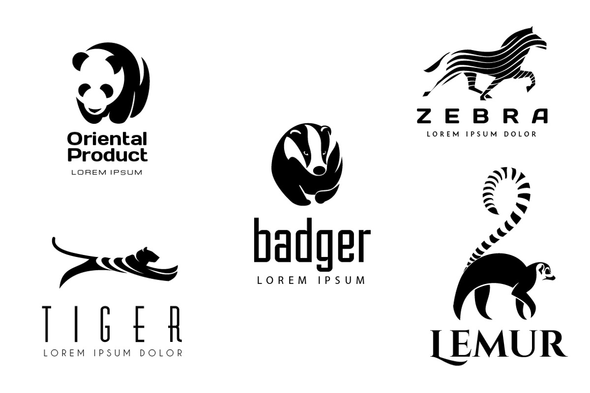 Animal Logos Set 2, a Branding \u0026 Logo Template by vatesdesign, image size:1200x800