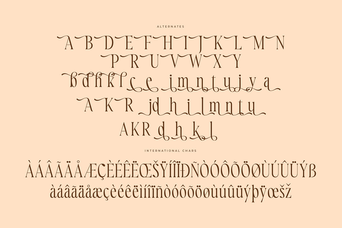 Royaltens Modern Serif Font, a Serif Font by Letterena Studios (Photo 14 of 15)