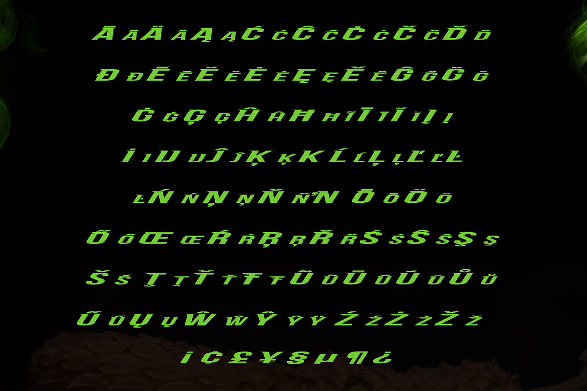 Veneno Typeface preview 7