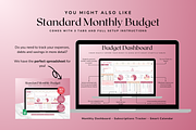 Subscriptions Tracker - Red, a Templates & Theme by The Creative Plans co (Thumbnail 10 of 10)