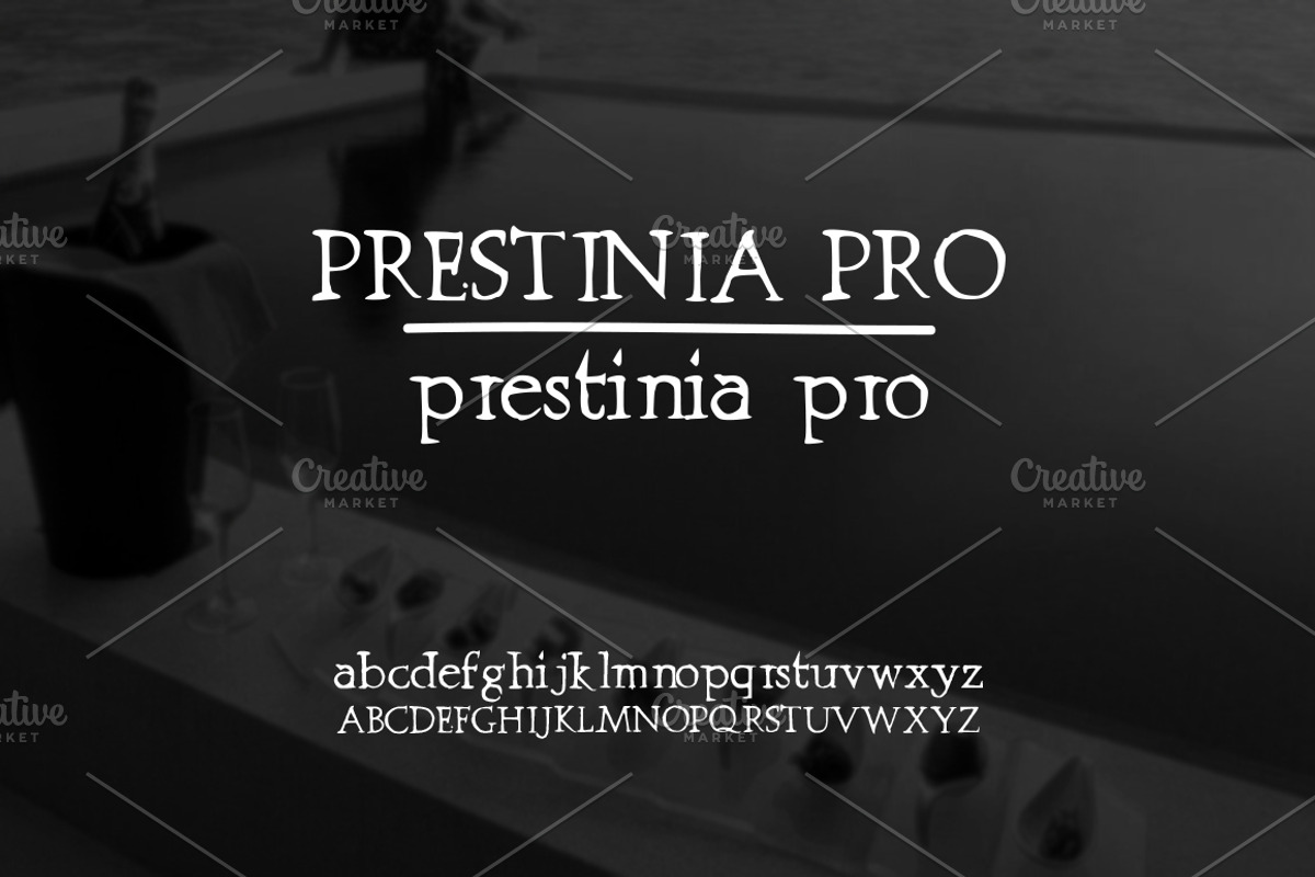 Font | Prestinia PRO
