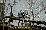 Brushes for Photoshop snow flakes, a Brush Add-On by ColorPhoto (Thumbnail 1 of 5)