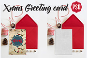 Xmas Greeting card, a Product Mockup by JAY MID IMAGE (Thumbnail 1 of 3)