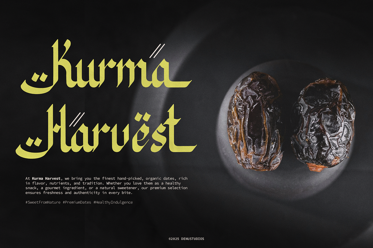 Al Laylie | Islamic Style Font, a Script Font by Denustudios (Photo 5 of 12)