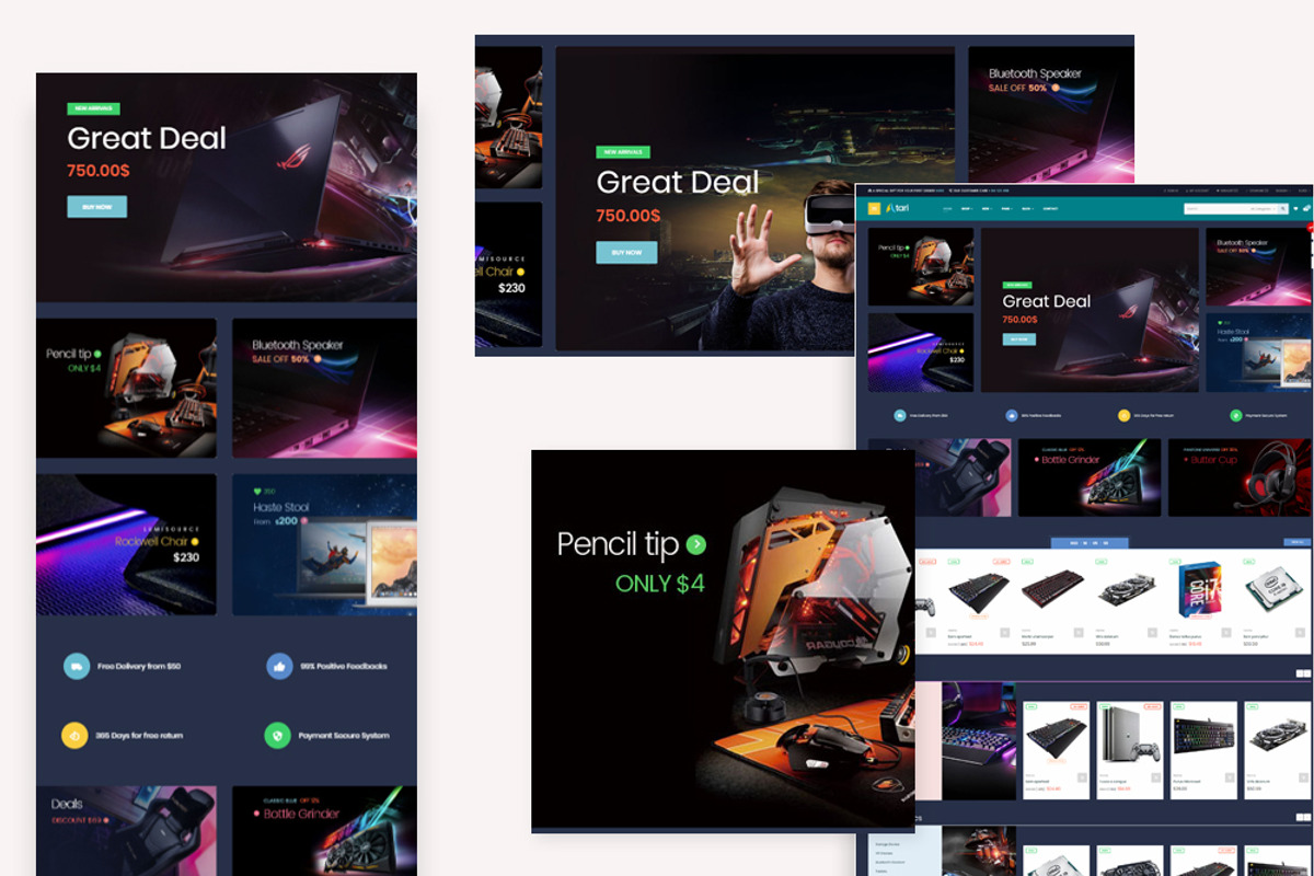 Bos Atari - Gaming Prestashop Theme, a Bootstrap Template by LeoTheme (Photo 1 of 7)