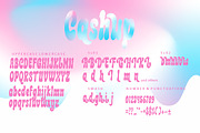 Cashup Bubble, a Sans Serif Font by Glyphstyle (Thumbnail 5 of 6)