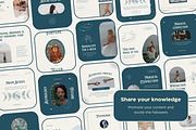 Astrologer Instagram Template Canva, a Social Media Template by Eden Origin Studio (Thumbnail 3 of 8)