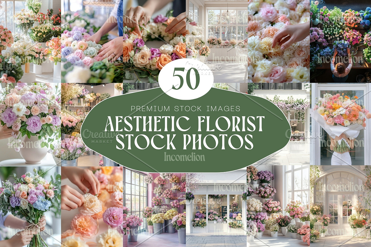 50 Florist Stock Photos, a Nature Photo by Incomelion (Photo 1 of 9)
