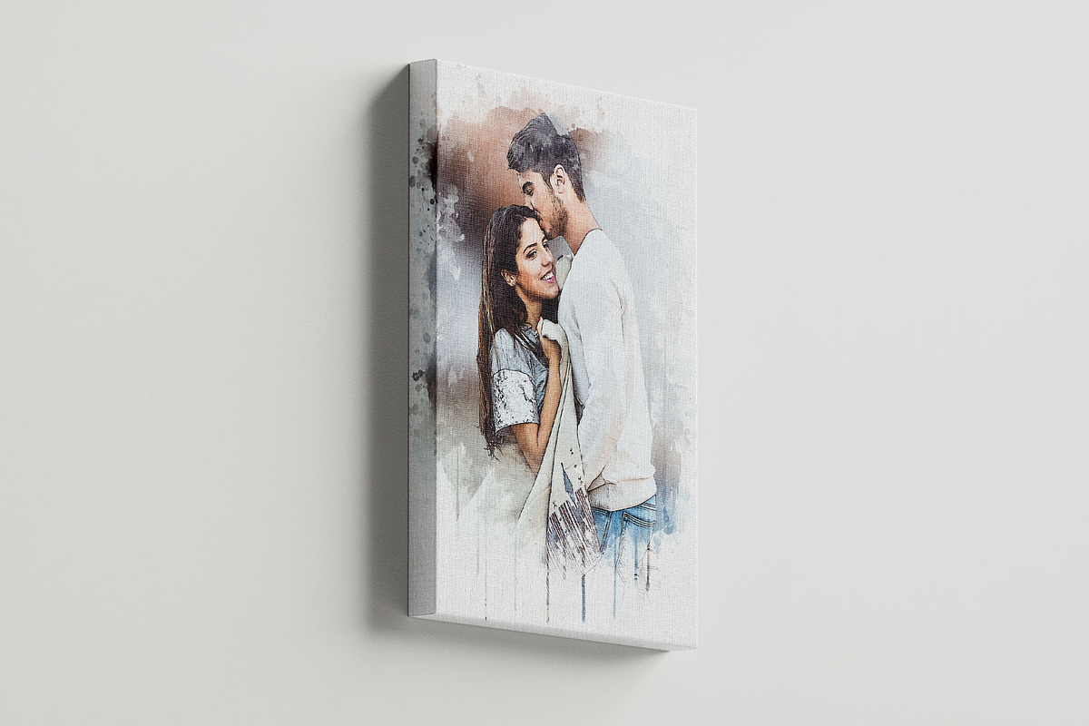 Dreamy Couple Watercolors Effect, an Action Add-On by MRI STUDIO (Photo 7 of 21)