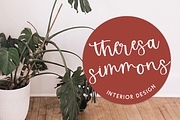 Actually Maybe Script, a Script Font by Beck McCormick (Thumbnail 4 of 11)