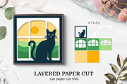 Cat Perfect for making shadow box, an Animal 3D Model by Luba Vega (Thumbnail 1 of 3)