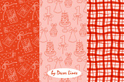 Baby Bows Shower, a Decorative Illustration by Decor Lines (Thumbnail 12 of 16)