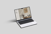 MacBook Pro 14 Mockup, a Mac Mockup by graphicpages (Thumbnail 9 of 15)
