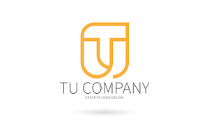 TU letter logo, a Branding & Logo Template by Logocreative