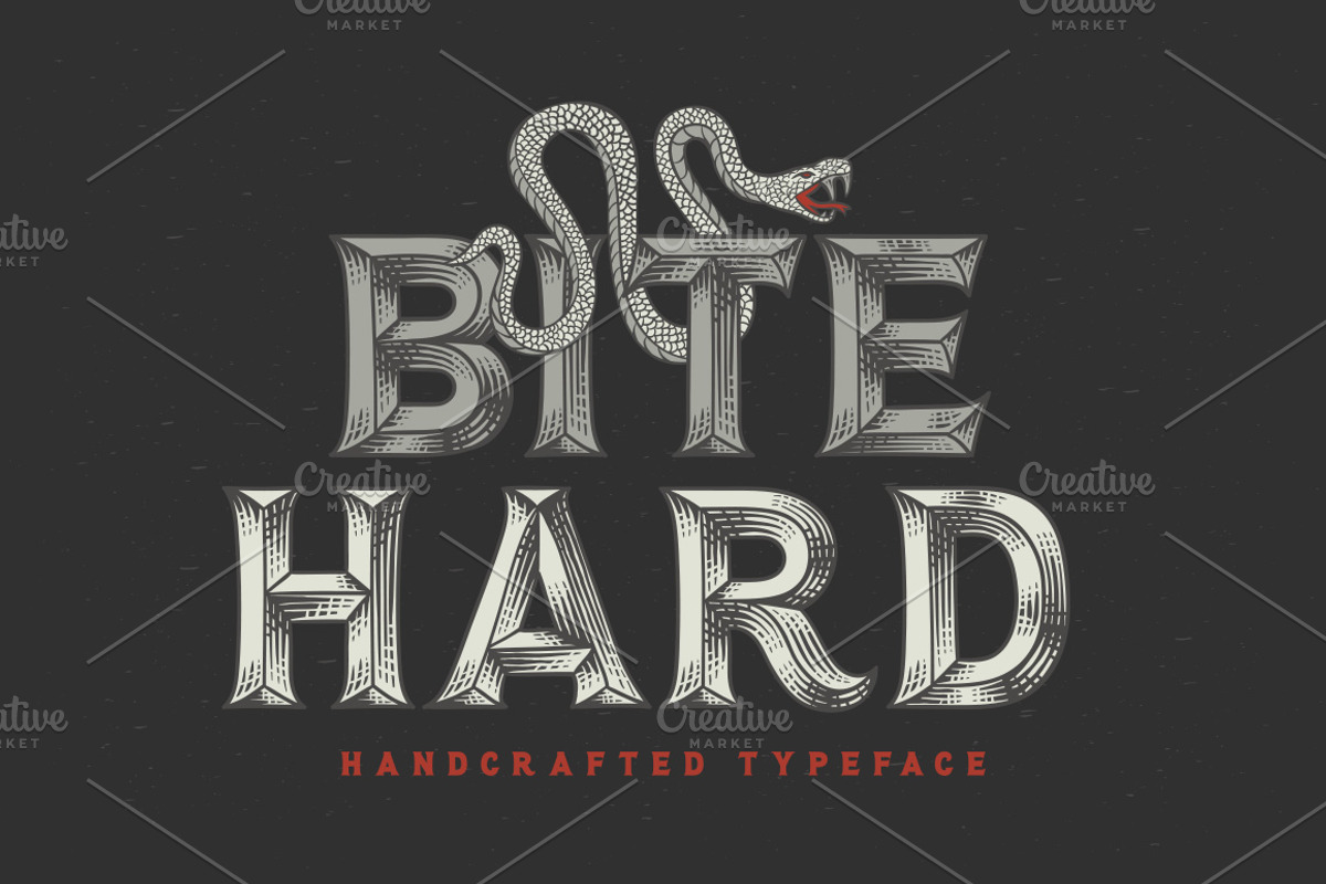 Dark Bundle: 7 Bestseller Fonts preview 5