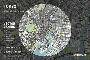 Tokyo Map – Regular / Regular