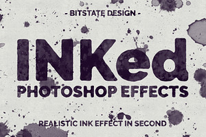 INKed - Photoshop Action