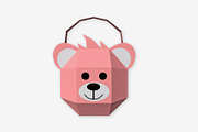 Teddy Bear favor - 3d papercraft, a Print Template by PAPER amaze (Thumbnail 5 of 5)
