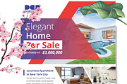 Dev Home Real Estate Flyer v02, a Flyer Template by litoondev (Thumbnail 1 of 2)