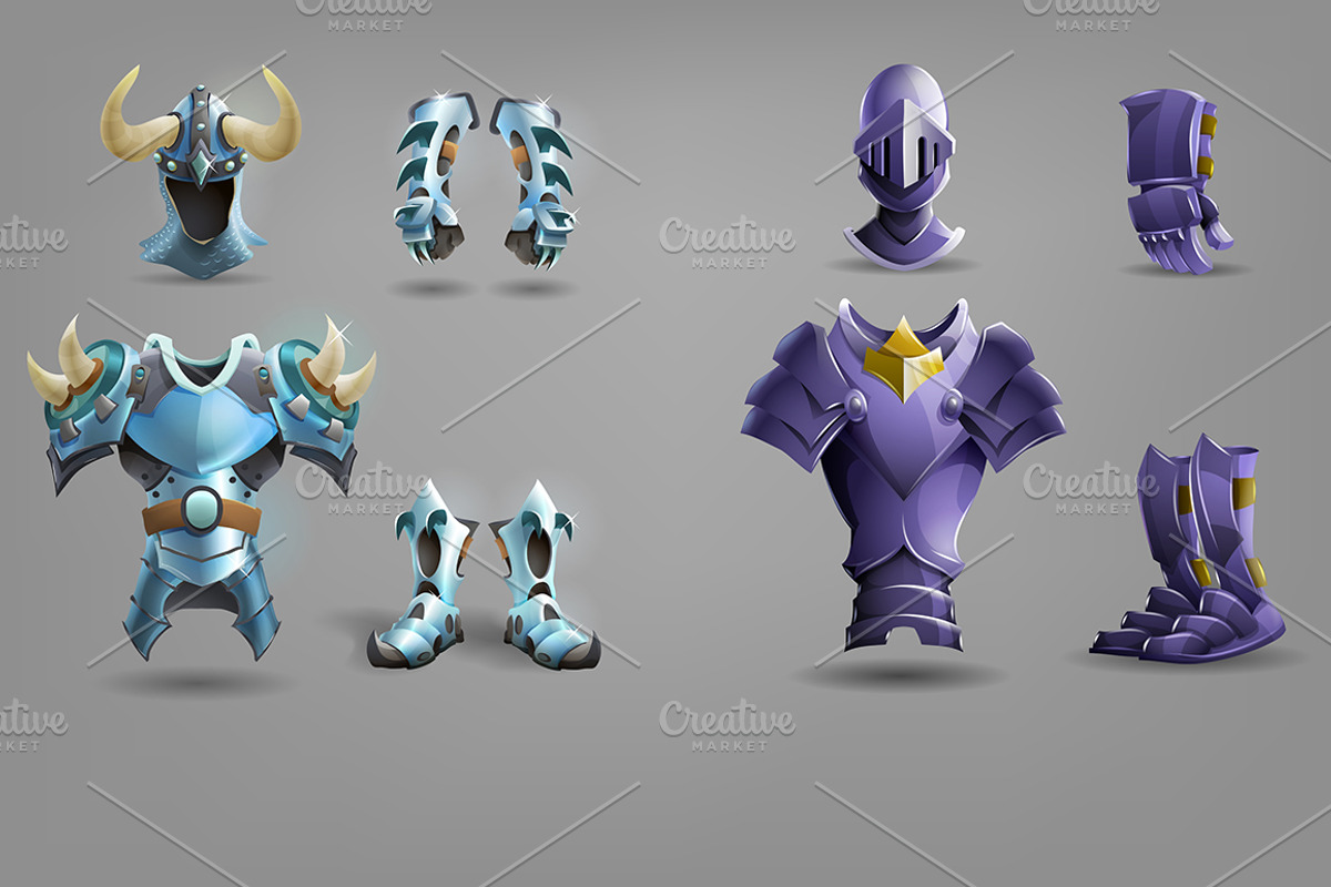 Set of armor, an Object Graphic by MrDeymos