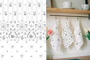 Easter rabbit hand-drawn vector set, a Decorative Illustration by AfonshinaArt (Thumbnail 6 of 15)
