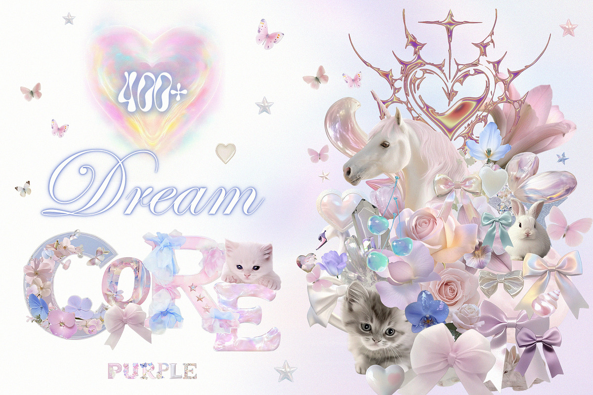 Dreamcore – Aesthetic Pack, an Object Graphic by Purple (Photo 1 of 11)